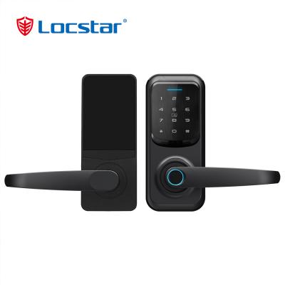 Security Touch Screen Fingerprint Cerraduras Intelligent Password Smart Doir Lock Out Door -LOCSTAR