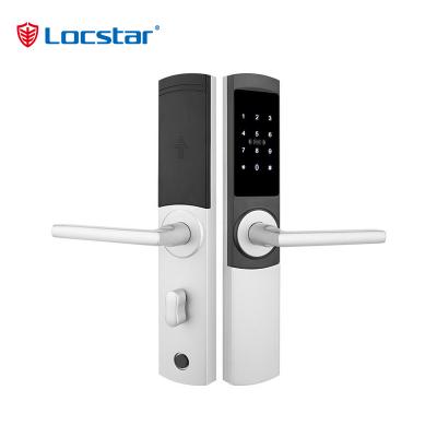 Intelligent Electronic Safe Hotel Software Card Key With Handle Gate Door Smart Digital Password Lock -LOCSTAR