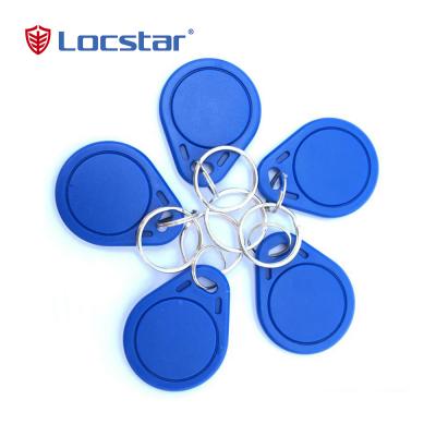 Locstar Small MOQ Accept Customization RFID Key Fob 13.56MHz F08 Token Key Tags Plastic Key Fob for Access Control System -LOCSTAR