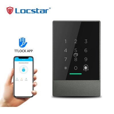 Locstar New Version Waterproof Wifi Keyless Access Control System Electronic Digital Smart Lock TTlock Card Reader With Doorbell -LOCSTAR    